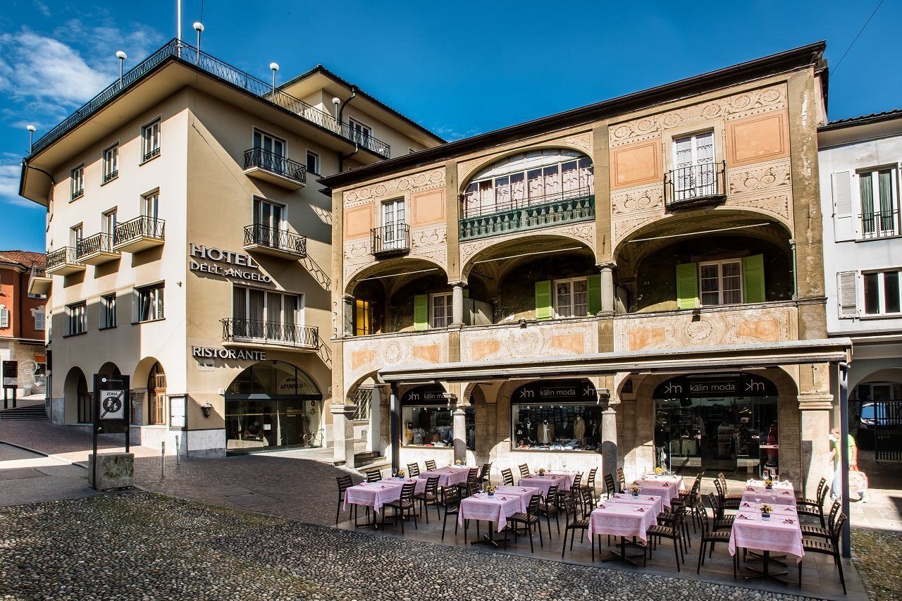 Easyrooms Dell'Angelo Locarno Exterior foto
